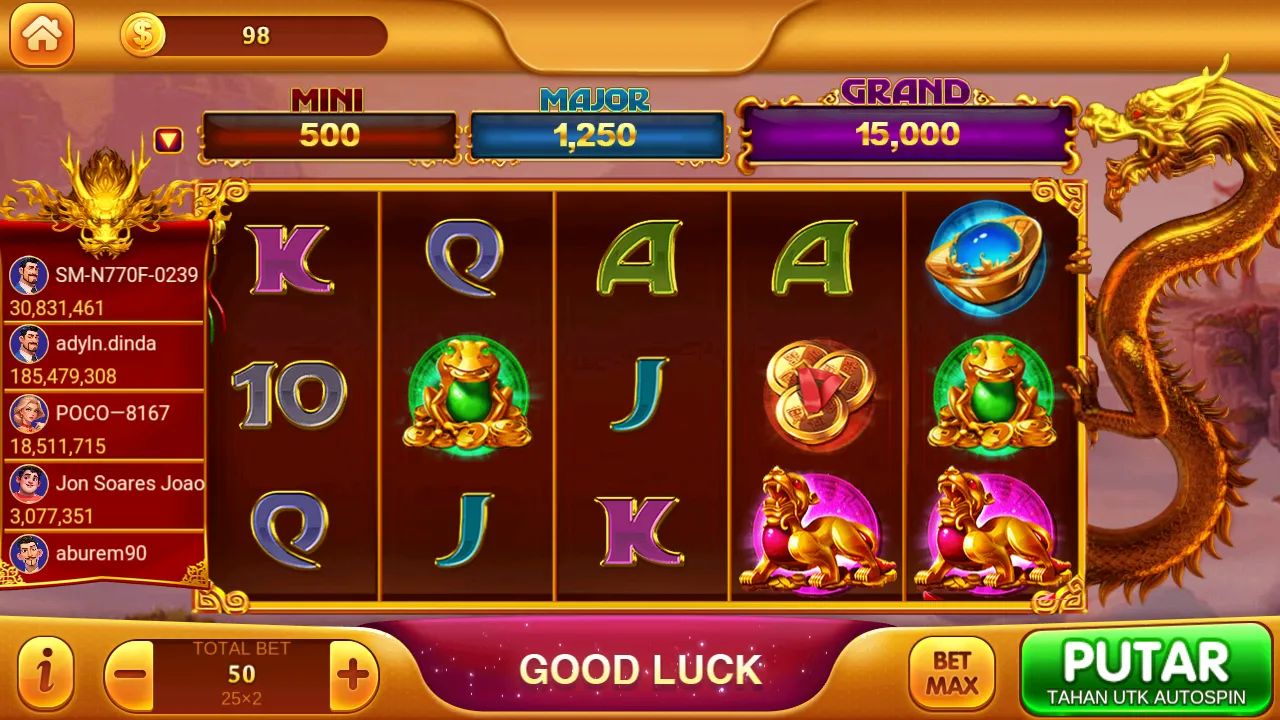 Game slot Pengejaran Naga